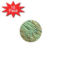 Green Leaves 1  Mini Magnet (10 Pack)  by goljakoff