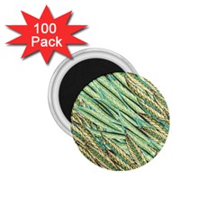 Green Leaves 1 75  Magnets (100 Pack)  by goljakoff