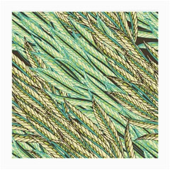 Green Leaves Medium Glasses Cloth (2 Sides) by goljakoff