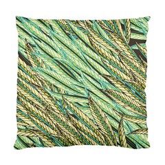 Green Leaves Standard Cushion Case (two Sides) by goljakoff