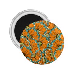 Orange Flowers 2 25  Magnets by goljakoff