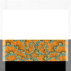 Orange Flowers Rectangular Jigsaw Puzzl by goljakoff