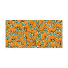 Orange Flowers Yoga Headband by goljakoff