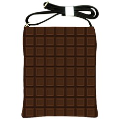 Chocolate Shoulder Sling Bag by goljakoff