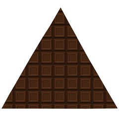 Chocolate Wooden Puzzle Triangle by goljakoff