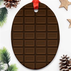 Milk Chocolate Ornament (oval) by goljakoff