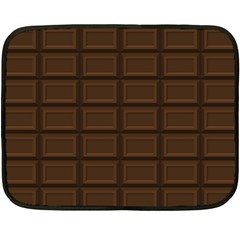 Milk Chocolate Double Sided Fleece Blanket (mini)  by goljakoff