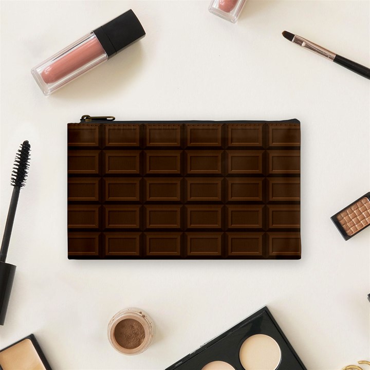 Milk chocolate Cosmetic Bag (Small)