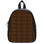 Milk chocolate School Bag (Small) Front