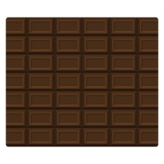 Milk Chocolate Double Sided Flano Blanket (small)  by goljakoff