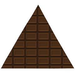 Milk Chocolate Wooden Puzzle Triangle by goljakoff