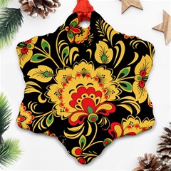 Vintage Khokhloma Ornament (snowflake) by goljakoff