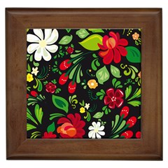 Hohloma Framed Tile by goljakoff