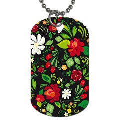 Hohloma Dog Tag (one Side) by goljakoff