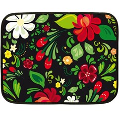 Hohloma Double Sided Fleece Blanket (mini)  by goljakoff