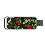 Hohloma Portable USB Flash (Two Sides) Back