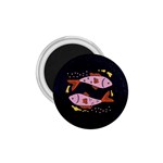 Fish Pisces Astrology Star Zodiac 1.75  Magnets Front