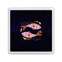 Fish Pisces Astrology Star Zodiac Memory Card Reader (square)