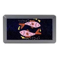 Fish Pisces Astrology Star Zodiac Memory Card Reader (mini)