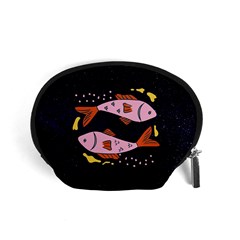 Fish Pisces Astrology Star Zodiac Accessory Pouch (small)