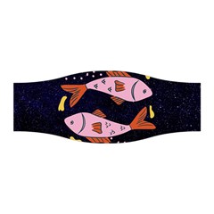 Fish Pisces Astrology Star Zodiac Stretchable Headband by HermanTelo