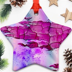 Background Crack Art Abstract Ornament (star) by Mariart