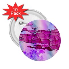 Background Crack Art Abstract 2 25  Buttons (10 Pack)  by Mariart