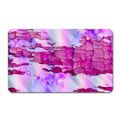 Background Crack Art Abstract Magnet (rectangular) by Mariart