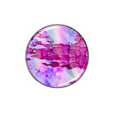 Background Crack Art Abstract Hat Clip Ball Marker (4 Pack) by Mariart