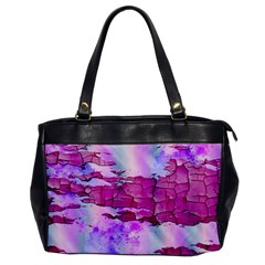 Background Crack Art Abstract Oversize Office Handbag by Mariart