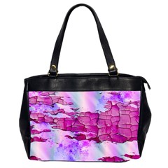 Background Crack Art Abstract Oversize Office Handbag (2 Sides) by Mariart