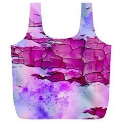 Background Crack Art Abstract Full Print Recycle Bag (xl) by Mariart