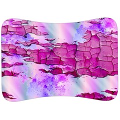 Background Crack Art Abstract Velour Seat Head Rest Cushion by Mariart