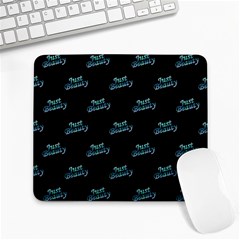 Just Beauty Words Motif Print Pattern Large Mousepads by dflcprintsclothing