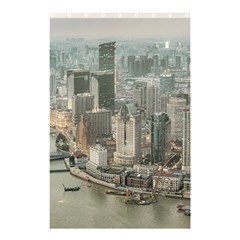 Lujiazui District Aerial View, Shanghai China Shower Curtain 48  X 72  (small)  by dflcprintsclothing