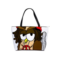  Rainbow Stoner Owl Classic Shoulder Handbag by IIPhotographyAndDesigns