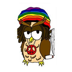  Rainbow Stoner Owl Memory Card Reader (rectangular) by IIPhotographyAndDesigns