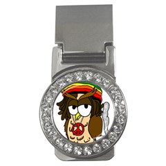  Rainbow Stoner Owl Money Clips (cz)  by IIPhotographyAndDesigns