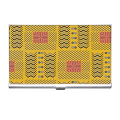 Digital Paper African Tribal Business Card Holder