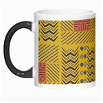 Digital Paper African Tribal Morph Mugs Left