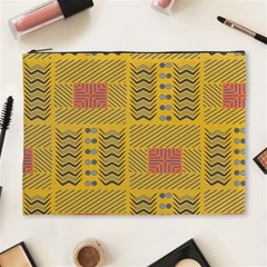 Digital Paper African Tribal Cosmetic Bag (xl) by HermanTelo