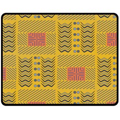 Digital Paper African Tribal Fleece Blanket (medium) 