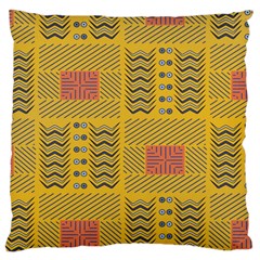 Digital Paper African Tribal Large Cushion Case (two Sides)