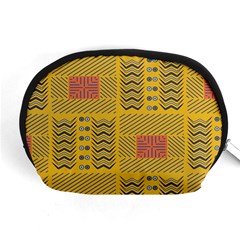 Digital Paper African Tribal Accessory Pouch (medium) by HermanTelo