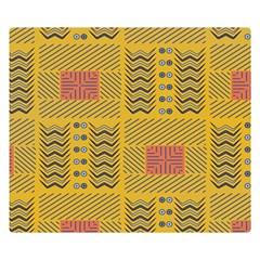 Digital Paper African Tribal Double Sided Flano Blanket (small)  by HermanTelo