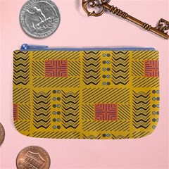 Digital Paper African Tribal Large Coin Purse by HermanTelo