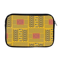 Digital Paper African Tribal Apple Macbook Pro 17  Zipper Case by HermanTelo