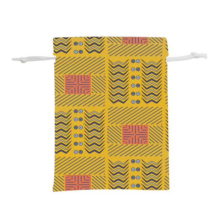 Digital Paper African Tribal Lightweight Drawstring Pouch (M)