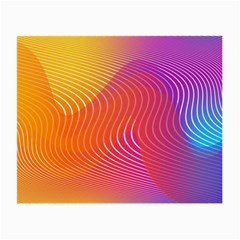 Chevron Line Poster Music Small Glasses Cloth (2 Sides) by Mariart