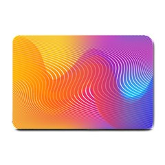 Chevron Line Poster Music Small Doormat  by Mariart